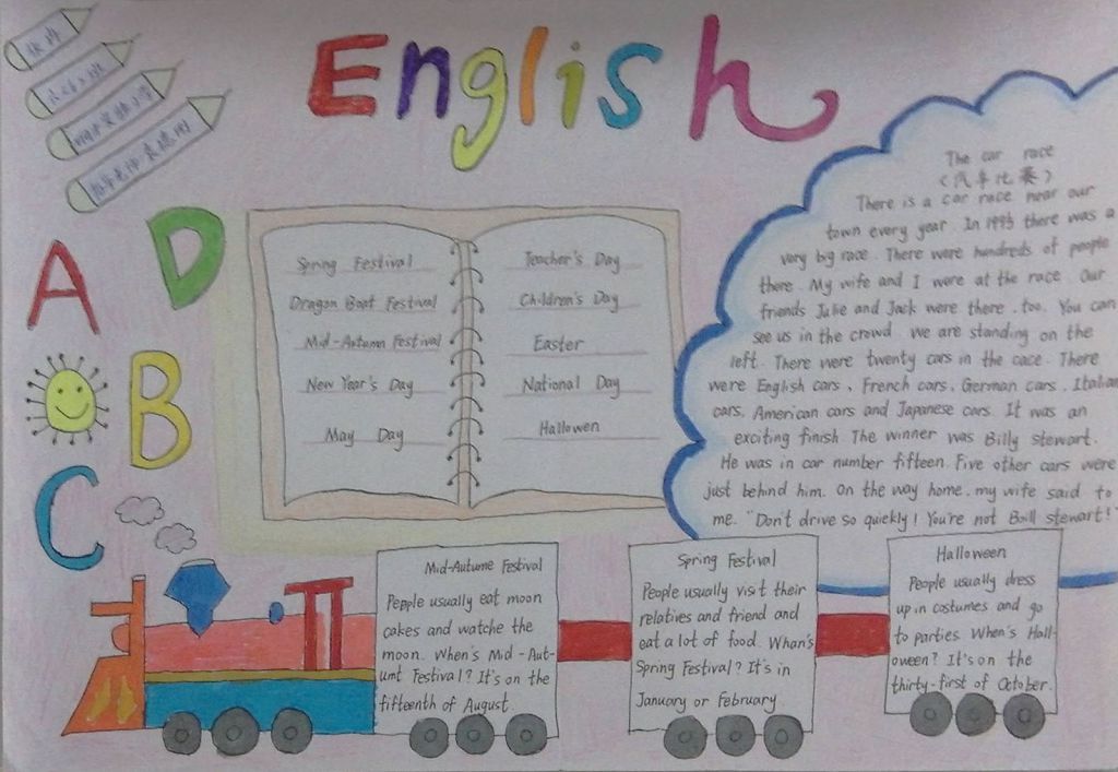 关于圣诞节的英语手抄报大全 关于圣诞节的英语手抄报大全