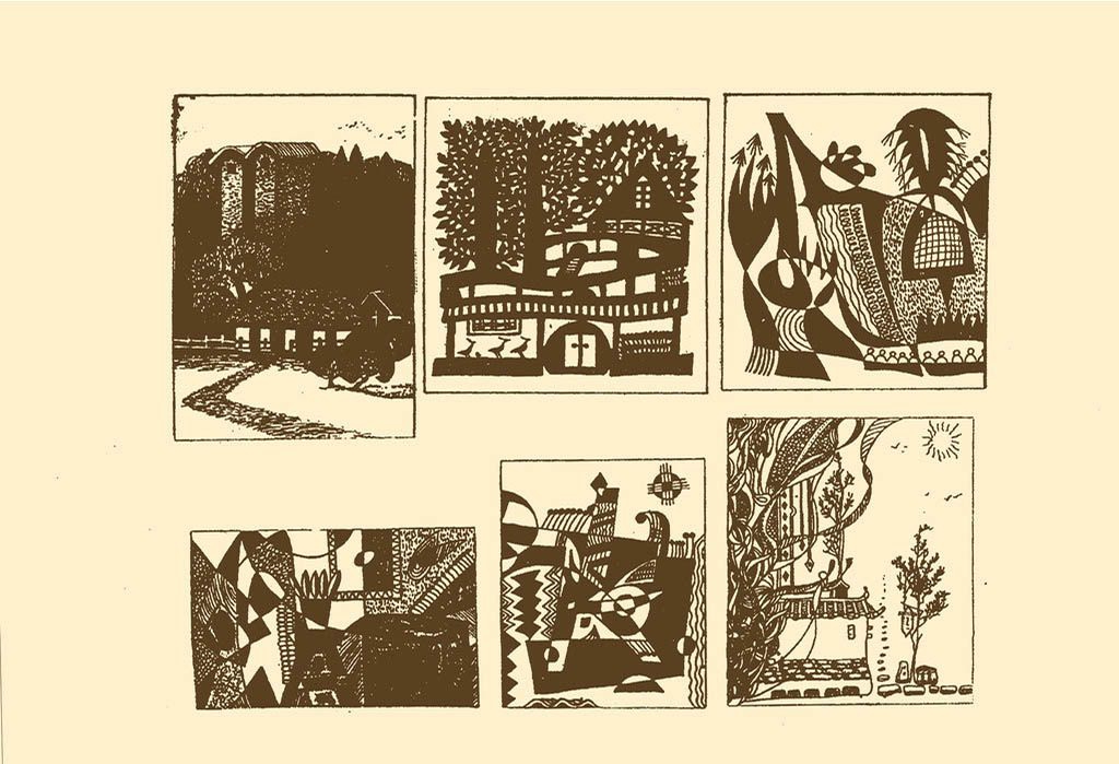 建筑风景类小插图荟萃