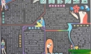 社区时尚休闲板报范例