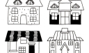 房屋建筑类手抄报插画素材大全