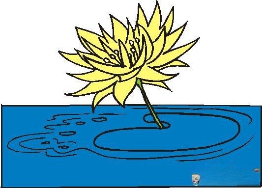 彩色黑板报花朵插图—第22组