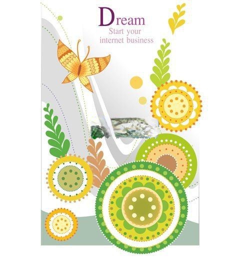 四张韩国风格非主流边角画