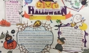 2022最新万圣节手抄报，Halloween英文手抄报