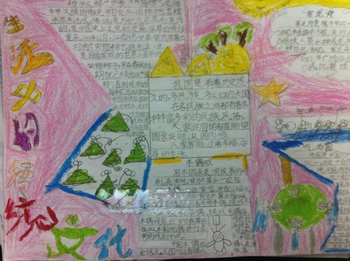 生活中的传统文化手抄报大全 生活中的传统文化手抄报大全