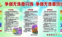 电力安全生产板报设计图：争创无违章分场及班组
