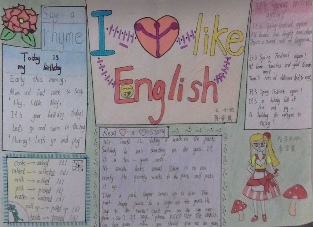 关于圣诞节的英语手抄报大全 关于圣诞节的英语手抄报大全