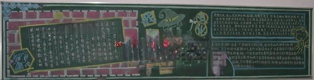 社区板报实例:我们的家乡变化一新 社区板报实例:我们的家乡变化一新