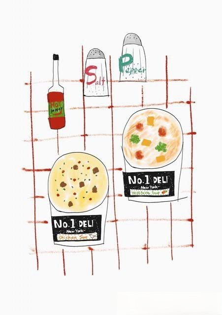 手抄报插图：盘子 瓶子