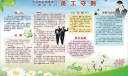 某邮政储蓄银行员工守则板报