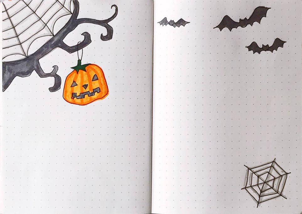 万圣节手抄报图片简单又漂亮，不多的精品