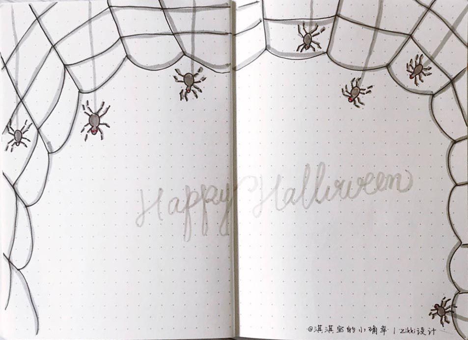 万圣节手抄报图片简单又漂亮，不多的精品