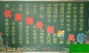 某小区黑板报设计：优质服务创新风
