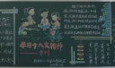 机关十八精神黑板报