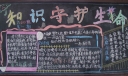 知识守护生命板报高清大图