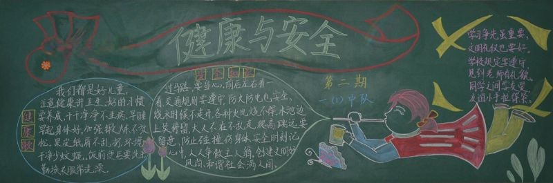 创卫黑板报图片大全