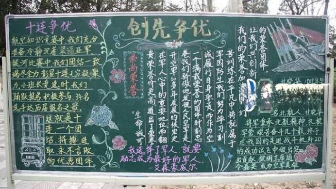 航空航天大学黑板报