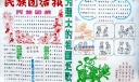 团结和谐的五十六个民族手抄报图片