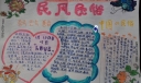 民风民俗手抄报