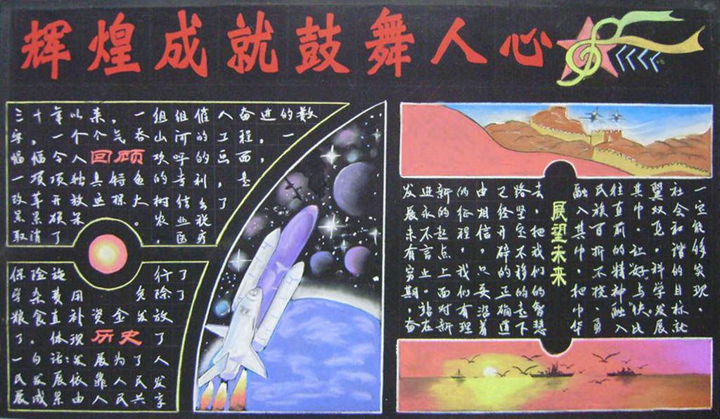 部队文化建设黑板报图片大全