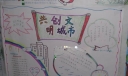 共创文明城市手抄报展示