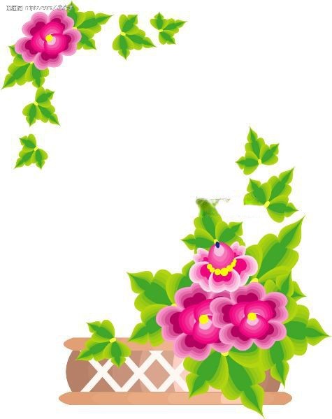 边角花纹图片大全