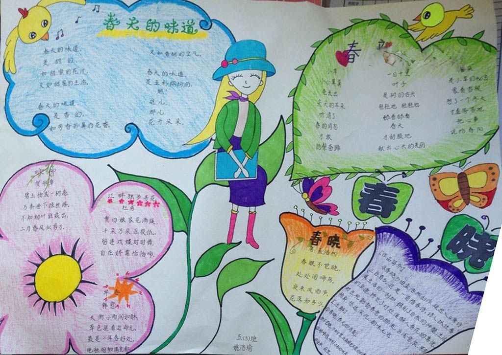 诗词文化手抄报图片 诗词文化手抄报图片