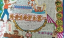 如何防溺水手抄报设计图