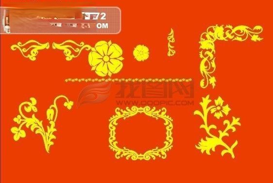 六款花边素材