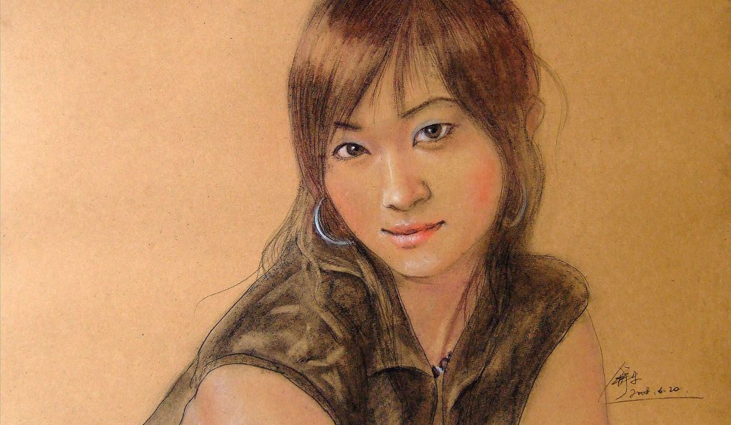 漂亮的粉笔画作品欣赏