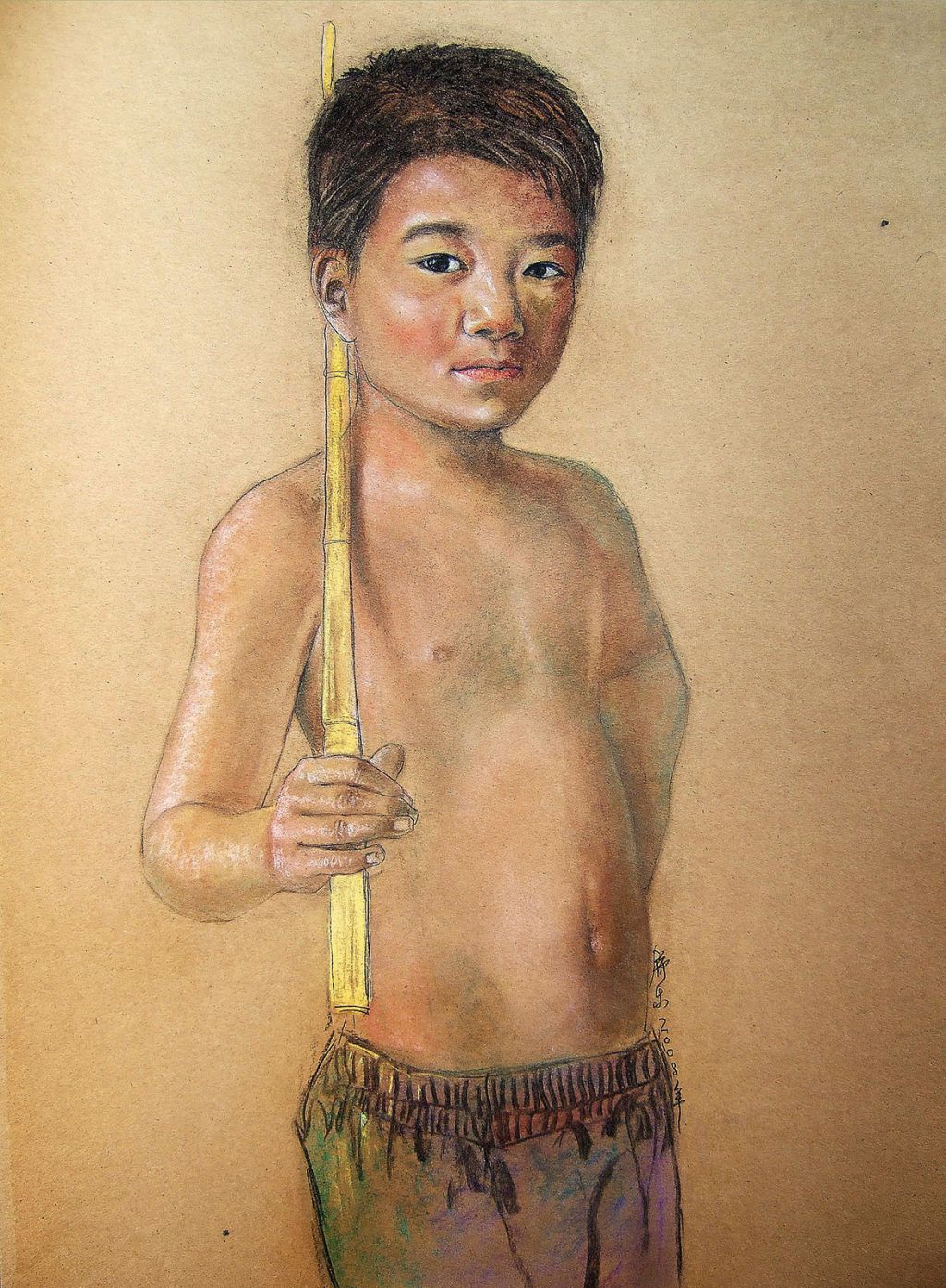 漂亮的粉笔画作品欣赏