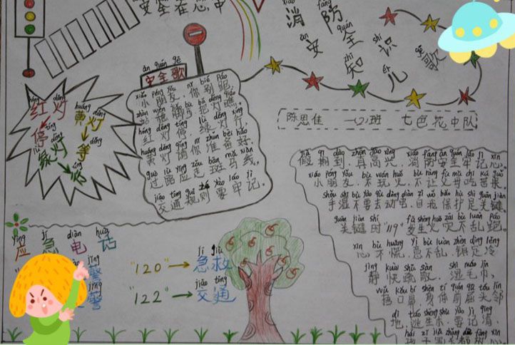 三年级安全画报 三年级安全画报