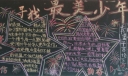寻找最美少年黑板报图片