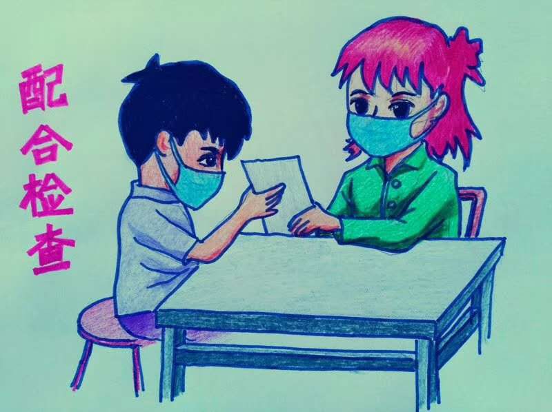 『原创』预防新冠病毒肺炎宣传画
