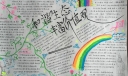 和谐生态丰富价值观手抄报