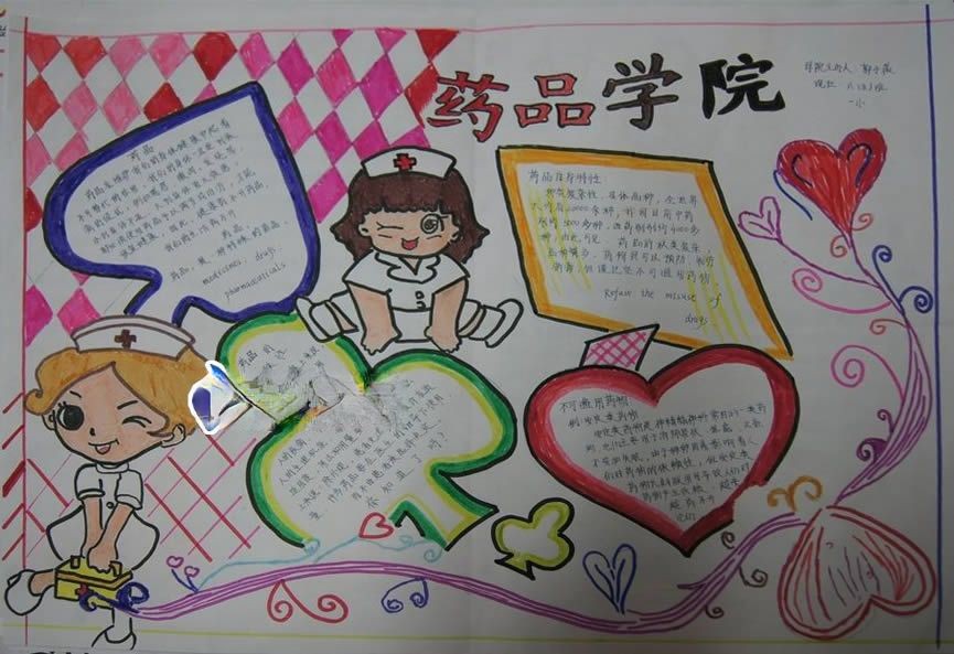 药品安全手抄报 药品安全手抄报
