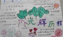 光辉历程手抄报图片