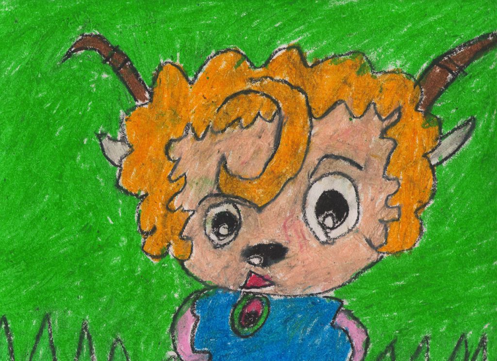 羊年幼儿绘画作品展