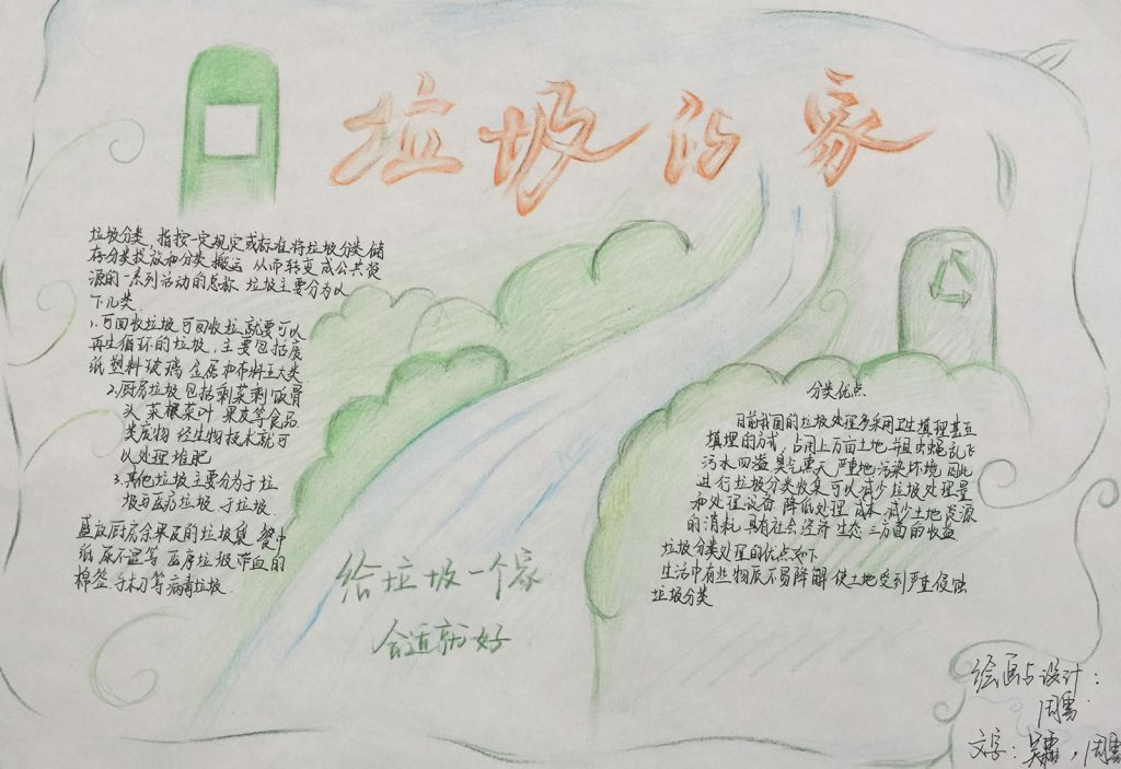 垃圾分类手抄报大全（高清精品）