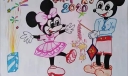 2022新年好儿童画作品