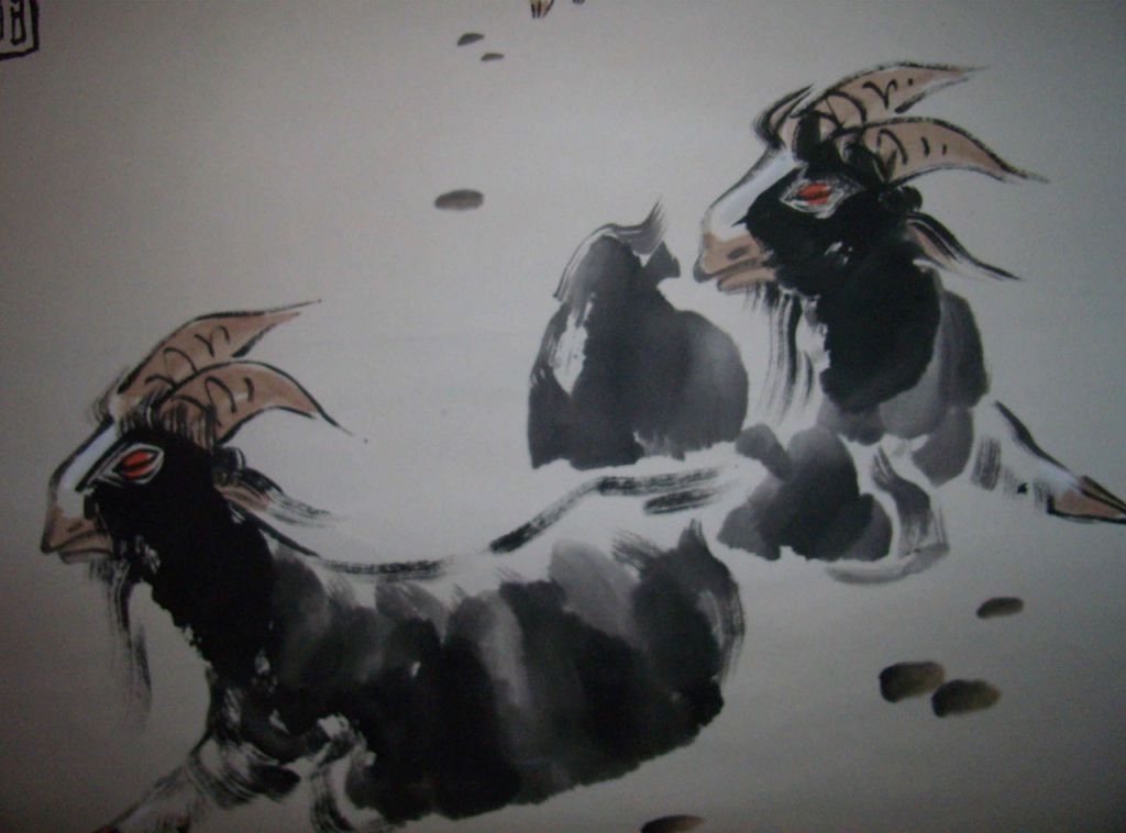 羊年绘画图片大全