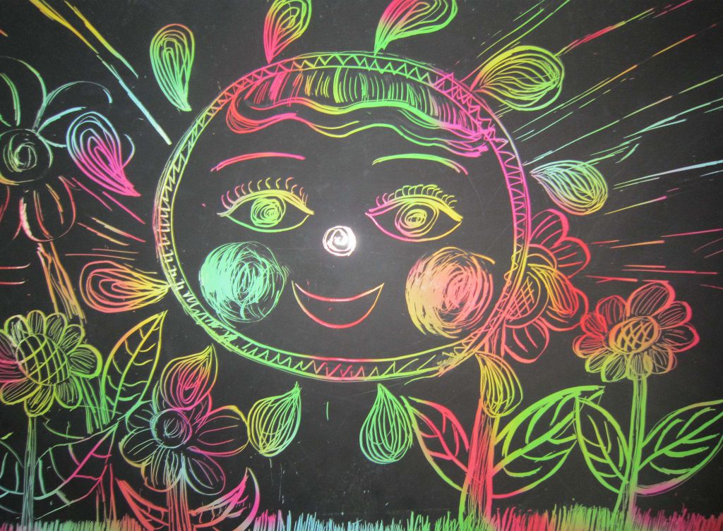 刮画图片大全简单好看 刮画图片大全简单好看