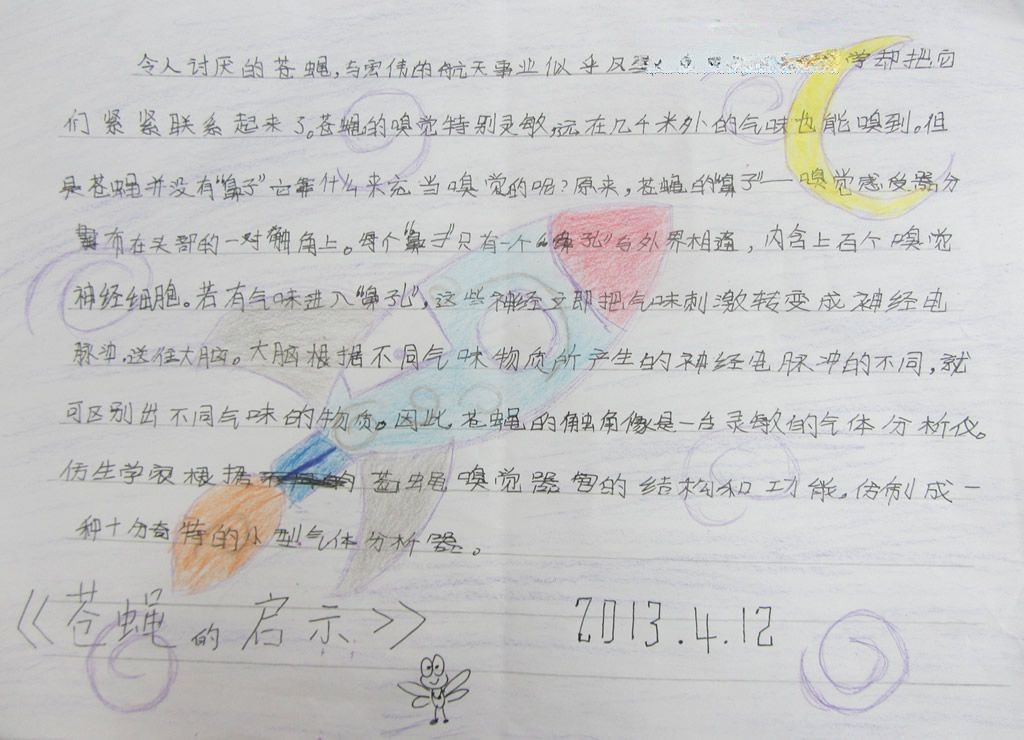 大自然的启发手抄报[组图]