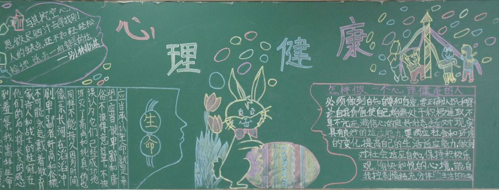 感悟幸福分享快乐黑板报图片