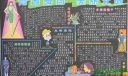 中学生青春主题黑板报设计：青春舞台 美丽无限