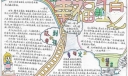 幸福夏天手抄报图片