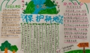 全国土地日手抄报，保护耕地绿色生活