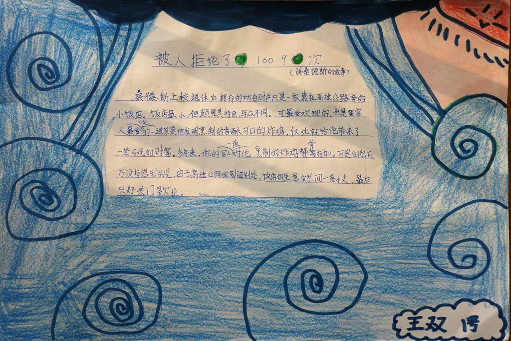 世界名人手抄报图片大全
