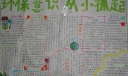 环保意识从小抓起手抄报