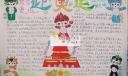 小学生奥运主题手抄报范例：迎奥运，讲文明，树新风