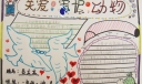 珍爱地球手抄报